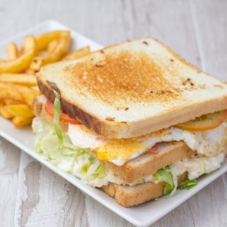 Menú sándwich pollo