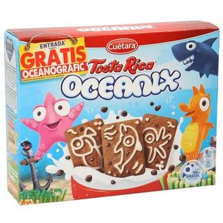 Galletas Pepitas Chocolate Oceanix Tosta Rica Cuétara 480 G