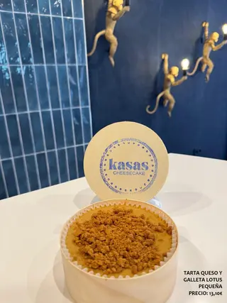Tarta De Queso Y Galleta Lotus (2-3 Porciones)