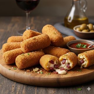 Croquetas Caseras De Compango Asturiano