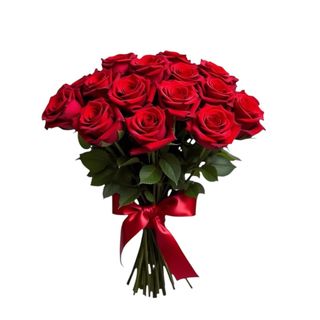 წითელი ვარდების თაიგული