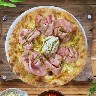 MORTADELLA Y PISTACHO.