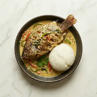 Coconut Fish 'N Ugali