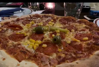 American hot pizza mala