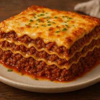 Lasaña Boloñesa 