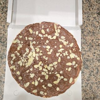 Focaccia nutella mandorle 