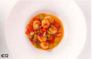 244. Gamberi in salsa agropiccante