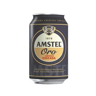 Cerveza Amstel oro 