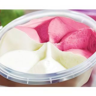 309. Vasito Prémium De Nata Y Fresa