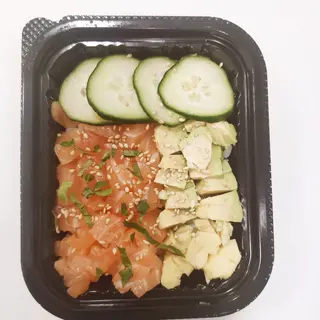 Mini poke salmón