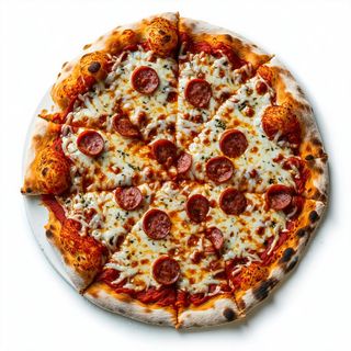 Pizza rossa - salsiccia