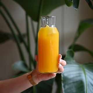 PLM Lemonade (pandan, lime, mango)