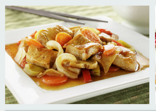 Chop suey de ternera