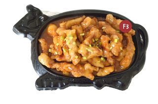 Muschi de porc cu sos chilly