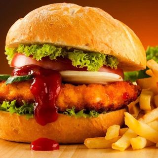 Meniu hamburger Duruk pui 