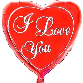 Balon "I lave you"