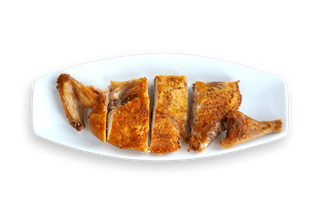 შემწვარი წიწილა ½