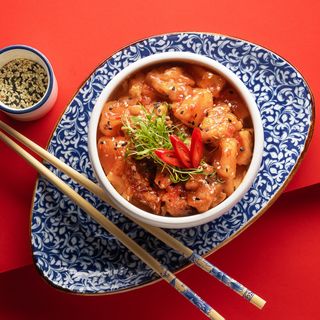 Курка в кисло-солодкому соусі