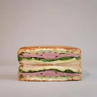 Ham and cheese toast