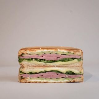 Ham and cheese toast