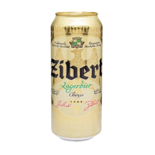 Пиво Zibert Світле 4,4% 0,5л ж/б