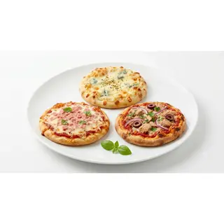 Trio De Mini Pizzas