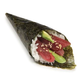 Temaki de atún con aguacate (1u)