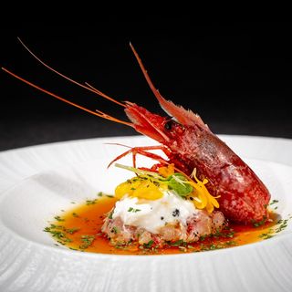 Tartare gambero rosso di mazara