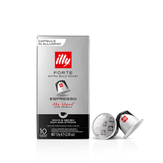 Illy Capsule compatibili Nespresso Forte - 10 capsule