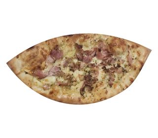 Fagottino com queijo e bacon