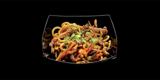 Yakiudon beef