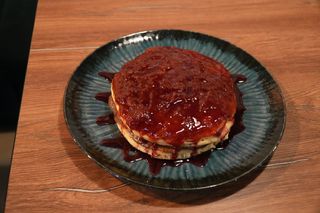 Američka palačinka Nutella Malina