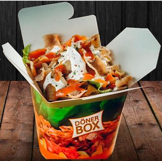 Box kebab de ternera