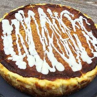 Tarta de Queso de la Casa al CHOCOLATE BLANCO-Gluten Free (Novedad)(Ra