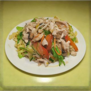 60A-Pollo con verduras