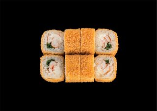 Горячий ролл "Темпура с креветкой" (260г/8 шт.)