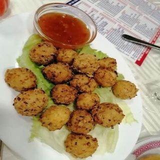 Bolas de verduras fritas
