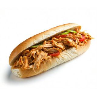 Bocadillo De Raxo, Queso Y Lechuga