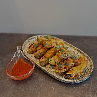 Баклажани в солодкому чилі