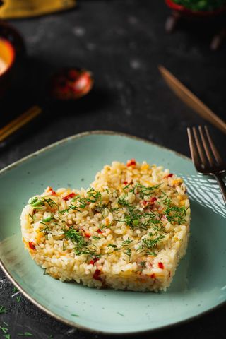 ბრინჯი ბოსტნეულით