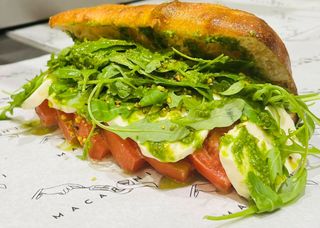 Caprese sandwich