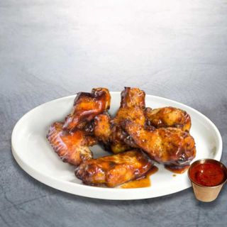 Alitas de Pollo BBQ, 6 Unidades