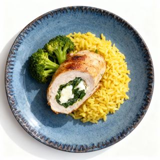 Rolovana piletina sa špinatom