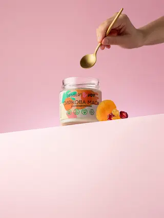 Десерт сиркова маса з сухофруктами
