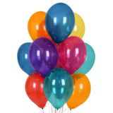 Set 10 baloane cu heliu multicolore