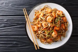 Nouilles Crevettes
