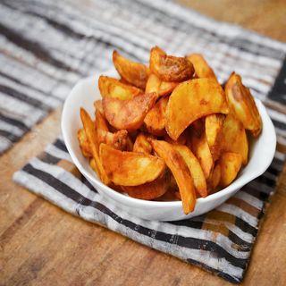 Печени френски селски картофки със сирене