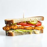Crispy chicken sandwich