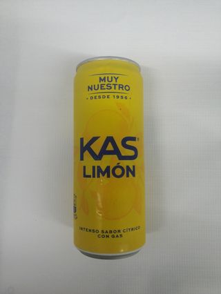 KAS Limón Refresco con gas sabor Limón Lata 330ml