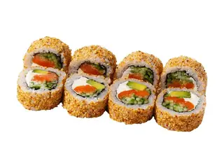 Kalifornia w sezamie z łososiem (300g)